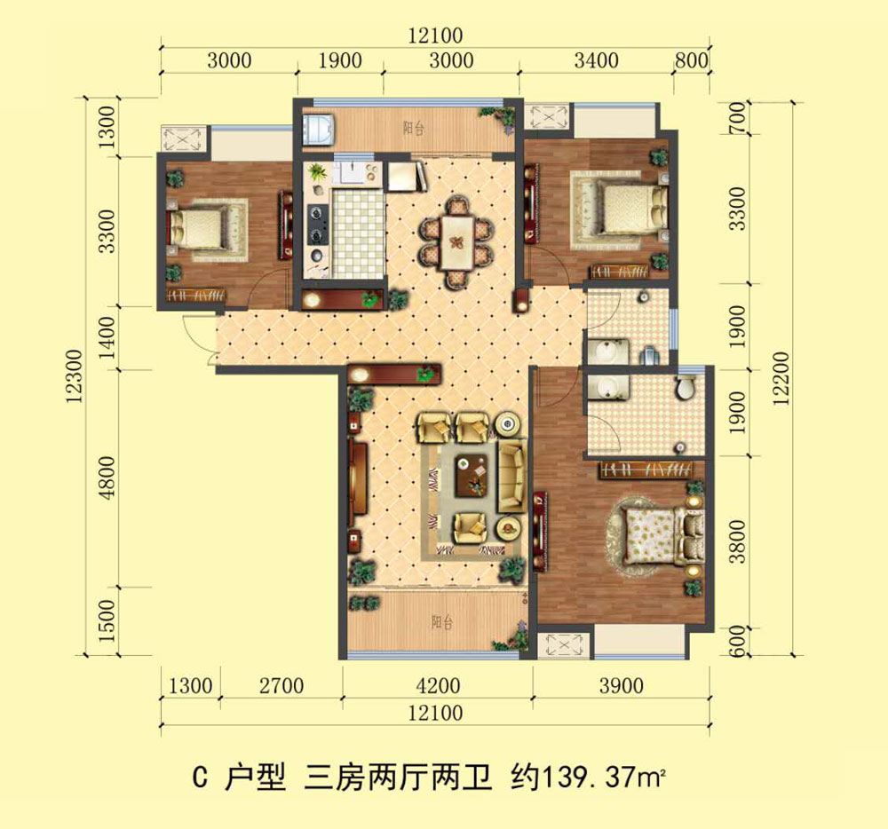 C戶型