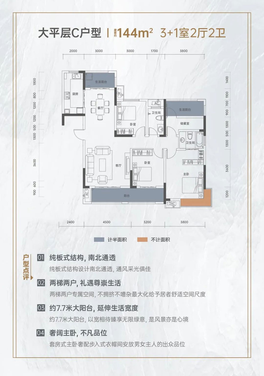 大平層C戶(hù)型