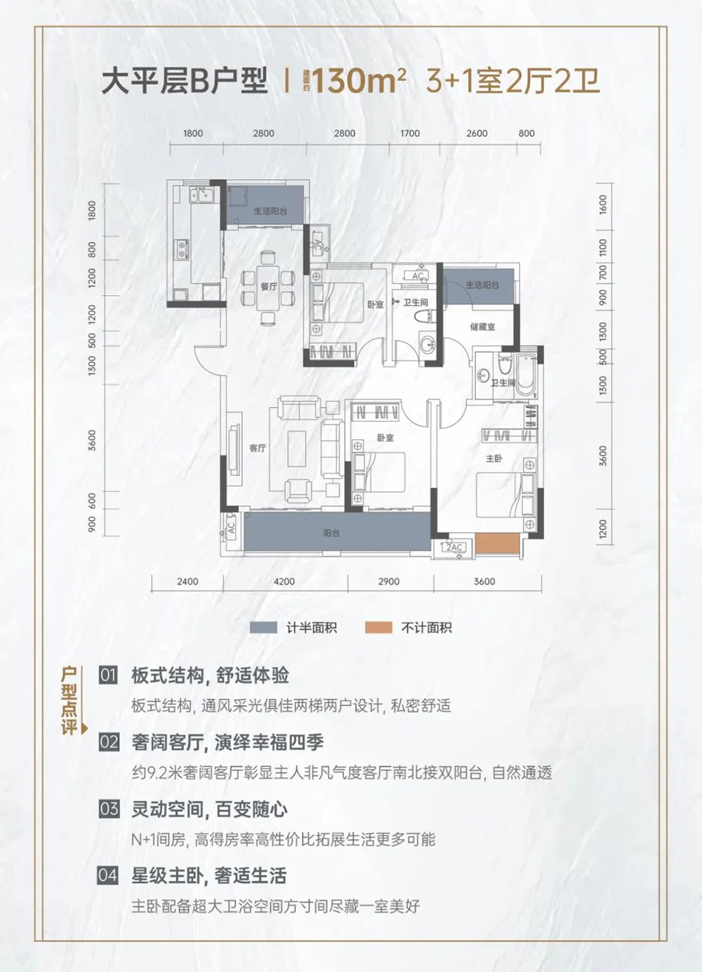 大平層B戶(hù)型