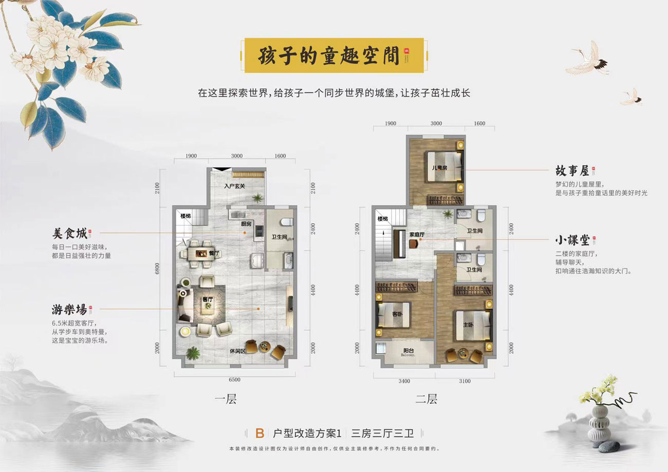 B戶型改造方案1