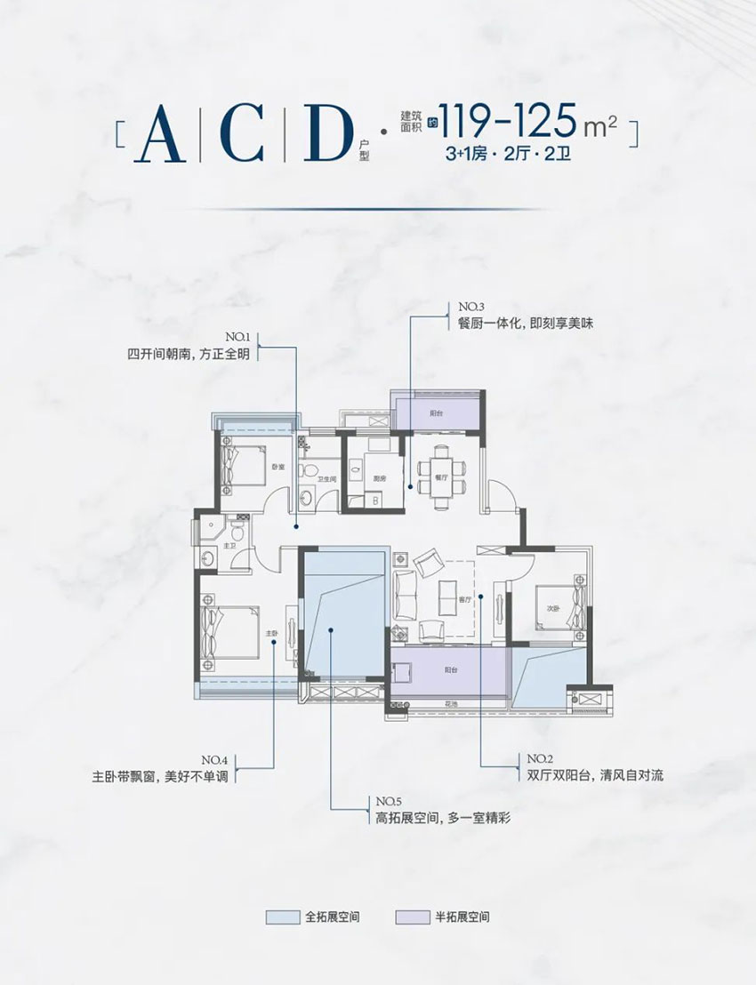 A/C/D戶型